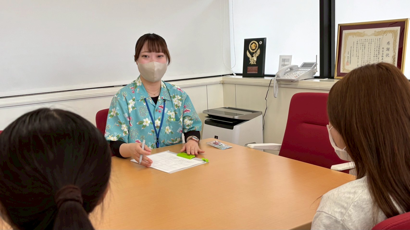 友人が「ここの自動車学校良かったよ！」と勧めてくれ入校しました